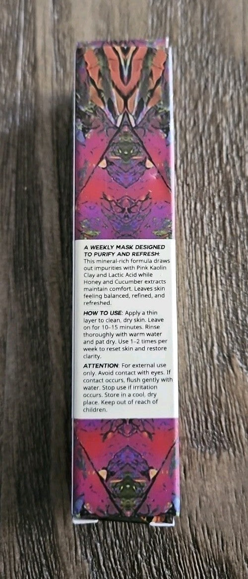 Pink Clay Face Mask - 0.57 fl oz (2 Pack)