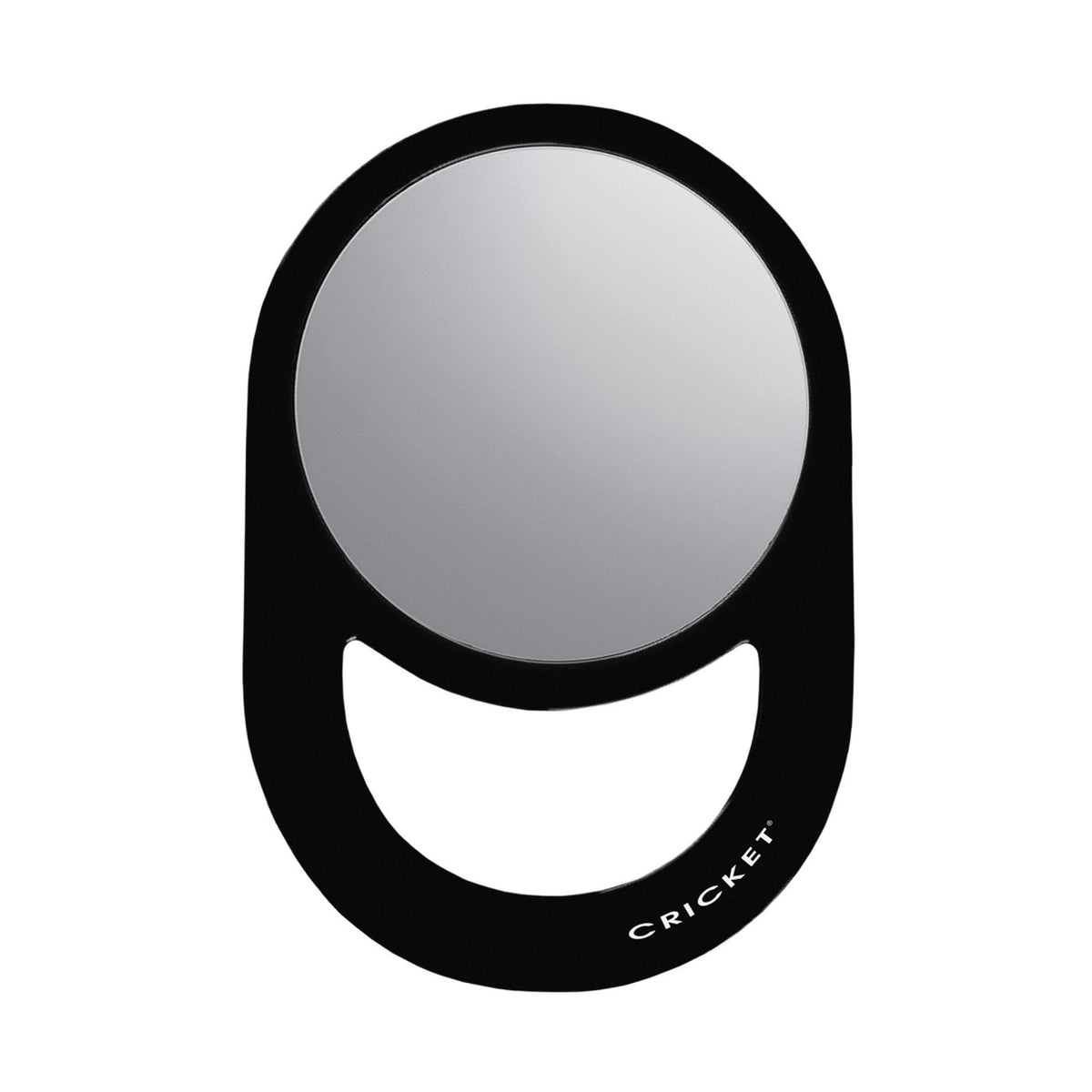 Handheld Styling Mirror for Hair & Barber Use - Black, 6.75" x 11"