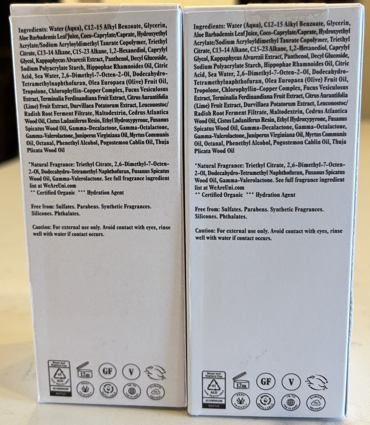 Uni 24-Hour Body Serum Ischia Sunset – 2 x 3oz