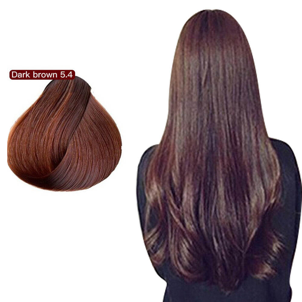 Hair Dye Shampoo, 500ml Herbal Color Wash