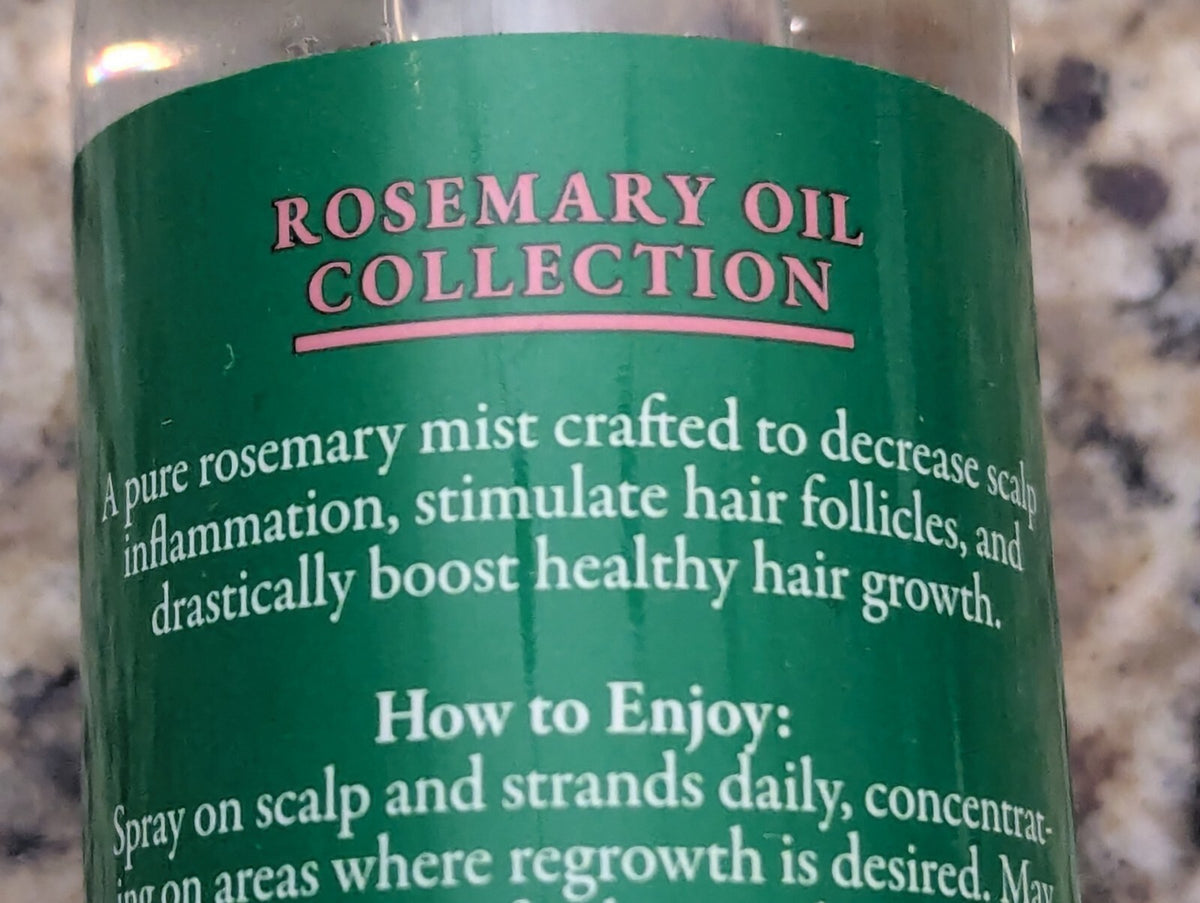 Rosemary Water Daily Strengthening Mist - Nourishing Hair & Scalp Spray 8 fl oz