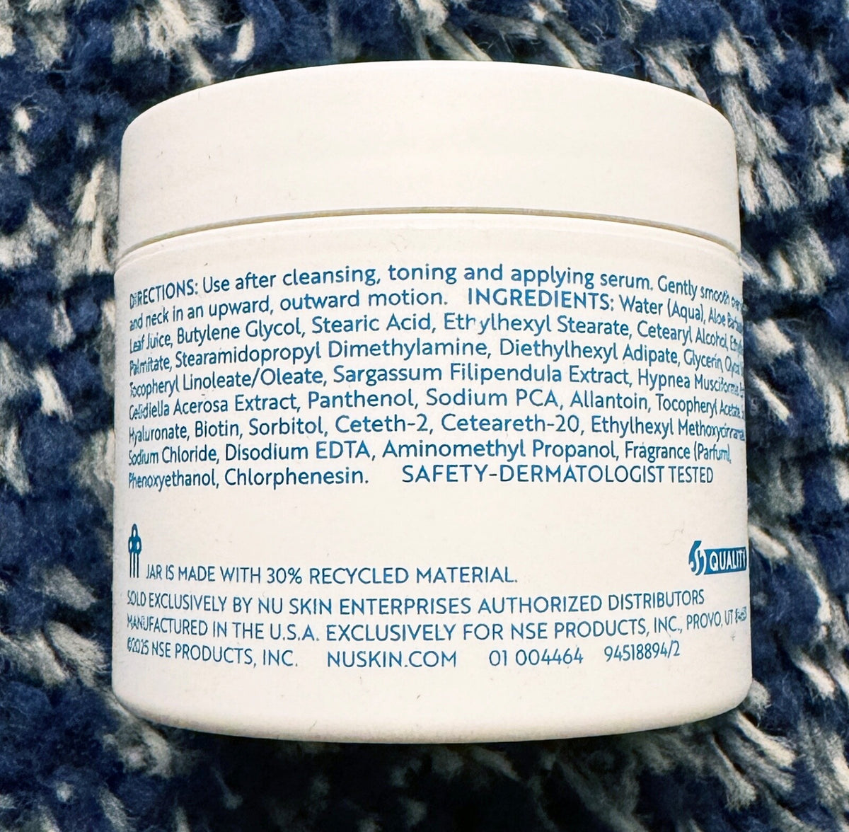 Nu Skin Rejuvenating Face Moisturizer 50mL - Anti-Aging Skin Care Lotion
