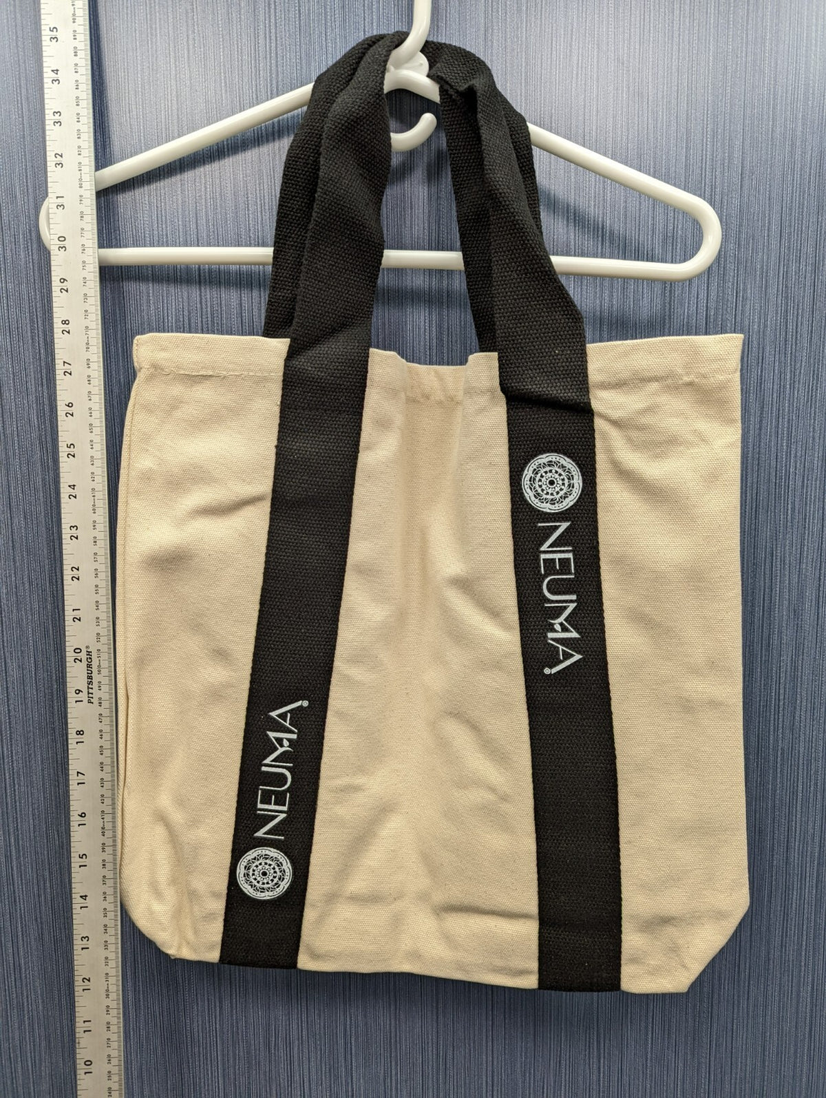 Canvas Tote Bags for Makeup and Shopping - Pack of 5, 22.5 x 16 Inches
