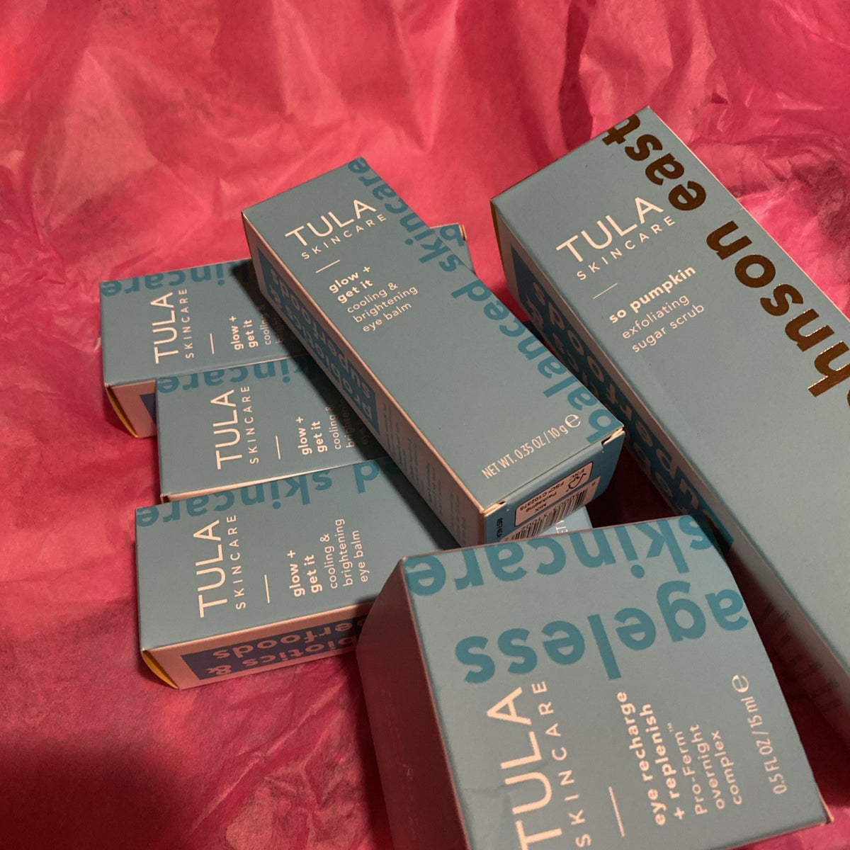 TULA Pumpkin Exfoliating Sugar Scrub Limited Edition with Shawn Johnson