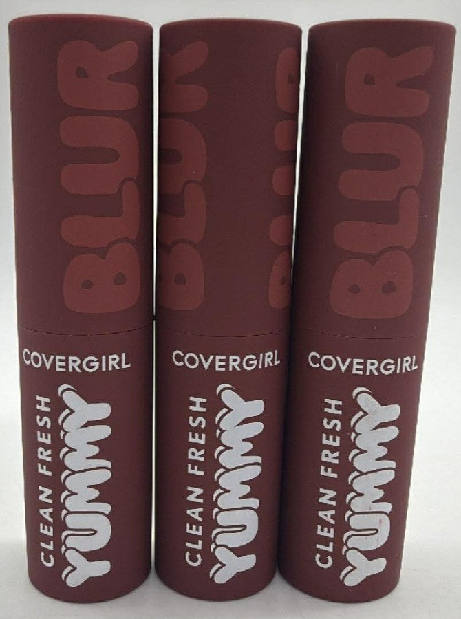 3-Pack Covergirl Clean Fresh Yummy Blur Lipstick Set - 180 Hunny Blur Sealed
