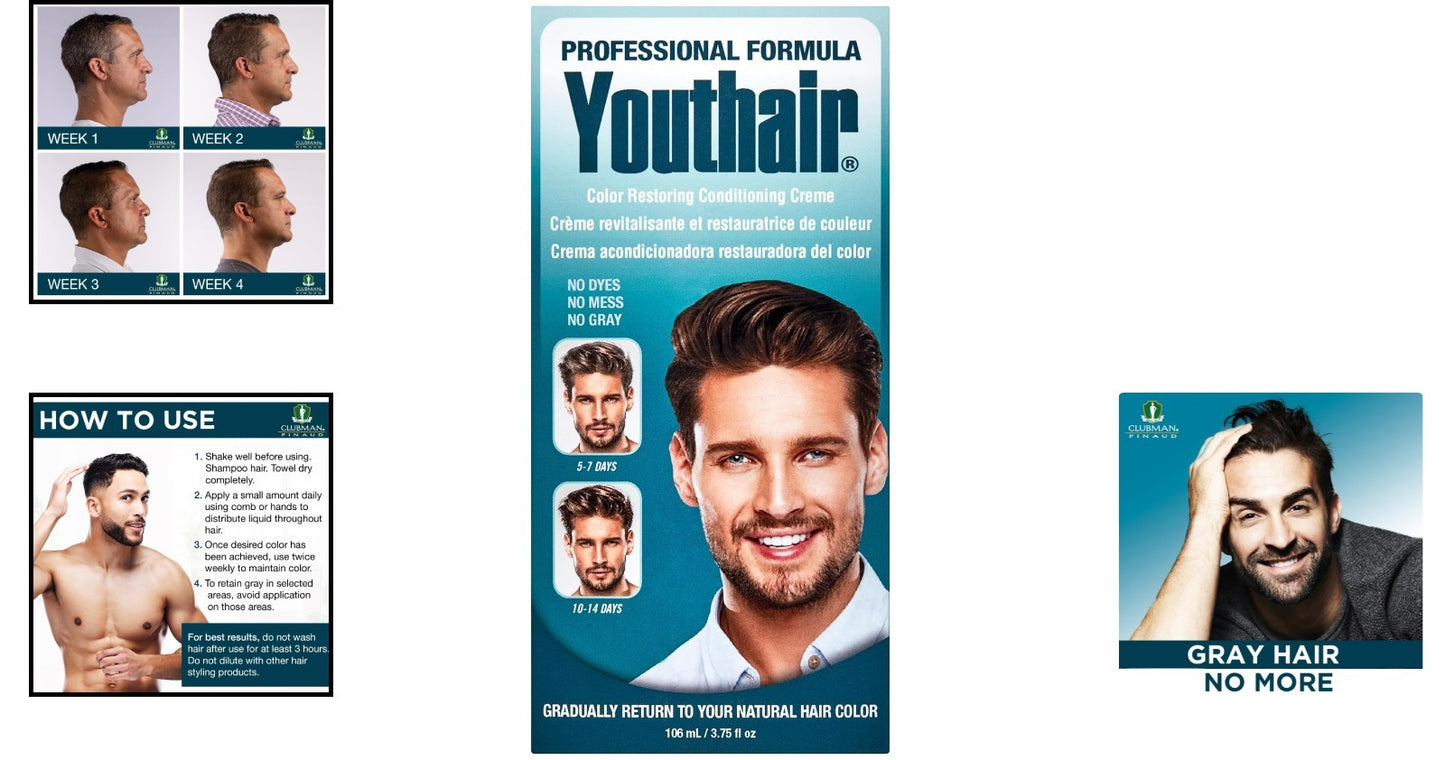 Hair Color Restoring Conditioning Creme for Gray Hair - 3.75oz
