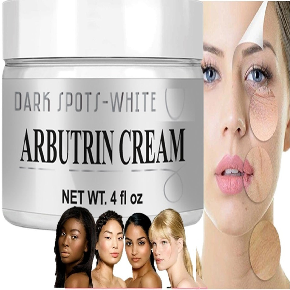 Anti-Aging Face Cream for Wrinkles & Dark Spots – 4 oz Daily Moisturizer