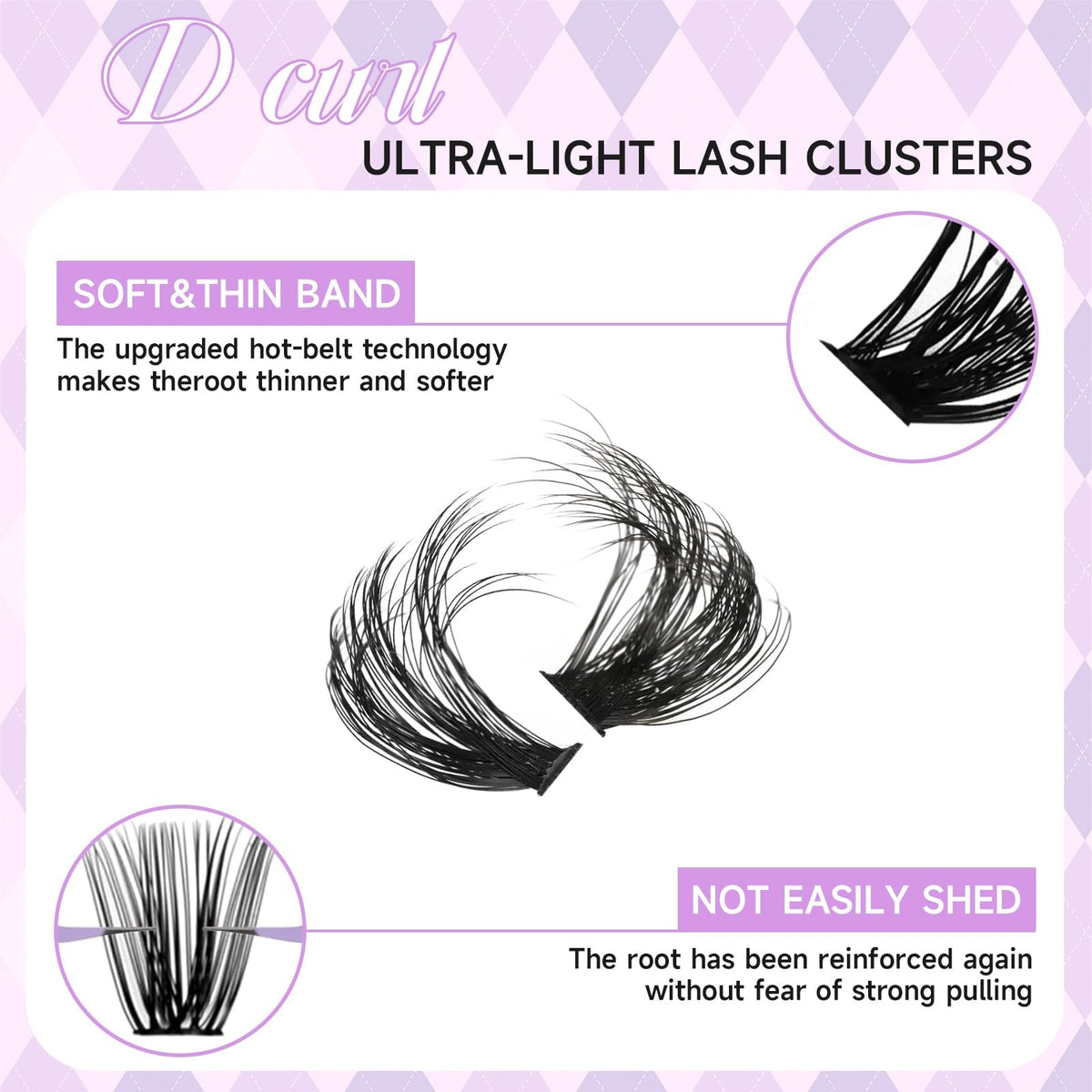DIY Lash Extension Kit with 100D+150D Volume Lashes & Accessories