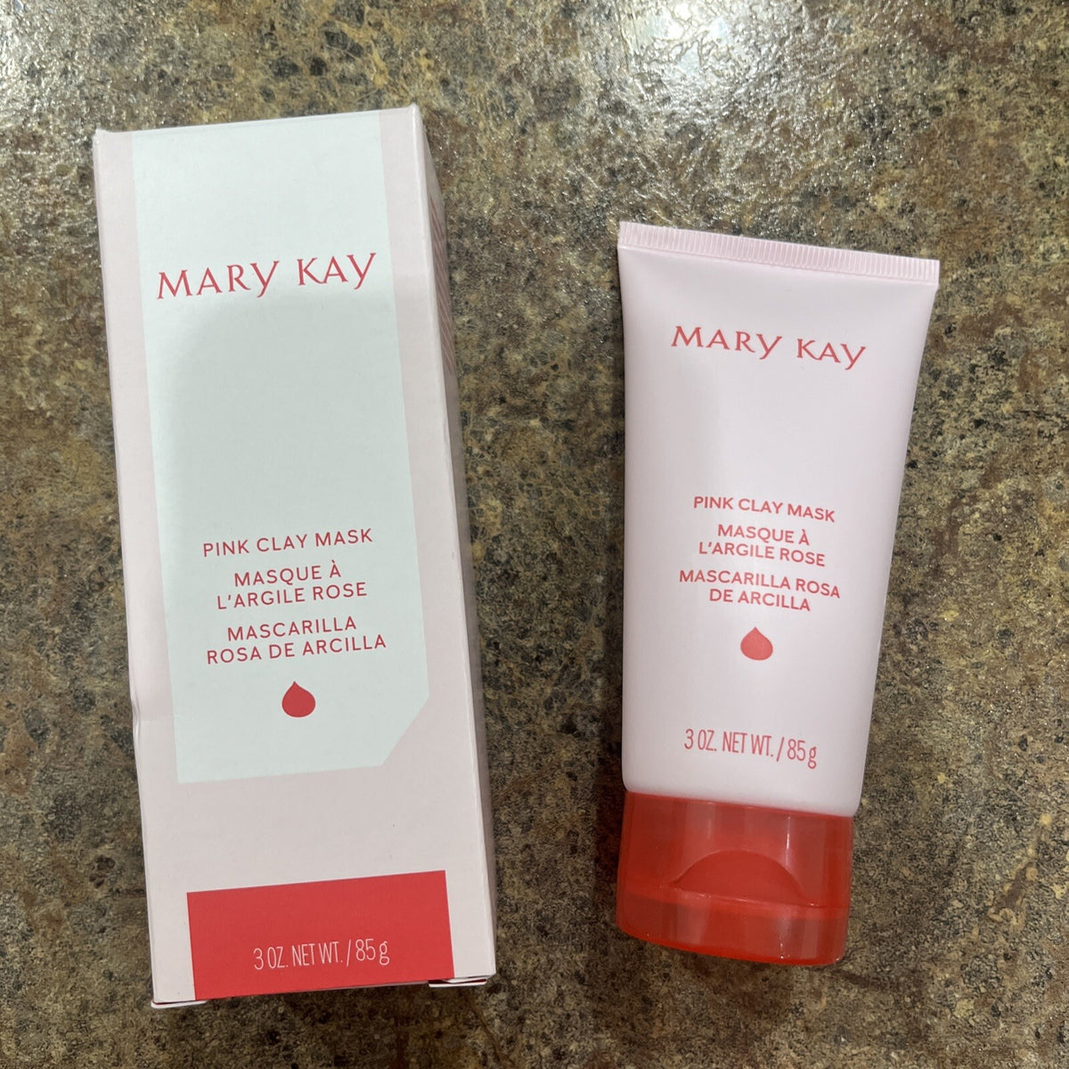 Pink Clay Face Mask - 3 oz Full Size