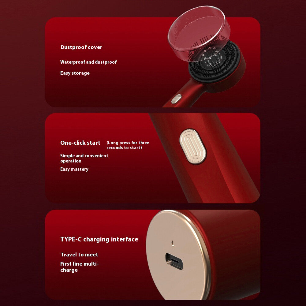 Electric Red Light Scalp Massage Comb