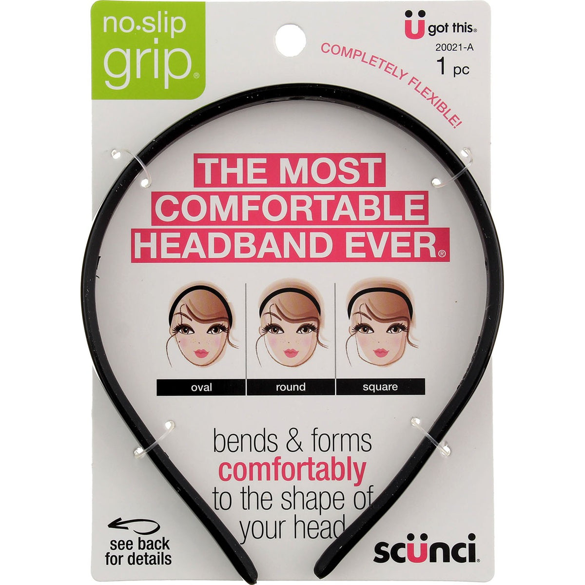 3 Pack No Slip Grip Headbands for Sports & Fitness - Durable & Comfortable