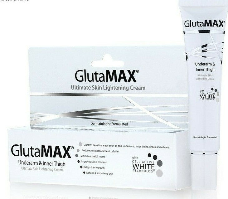 Skin Lightening Cream for Underarms & Inner Thighs 30g - GlutaMAX