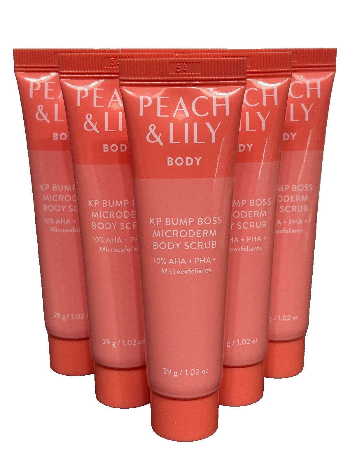 Peach & Lily Bump Boss Microderm Body Scrub Set - 6 x 1.02 oz