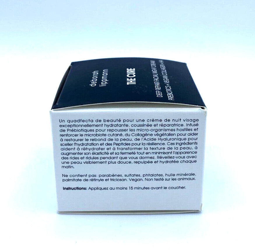 Deep Repair Facial Night Cream with Prebiotics & Vegan Collagen - 1.76 oz