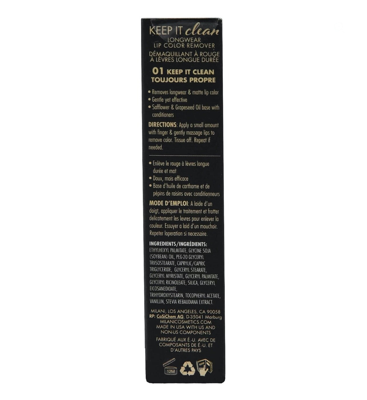 Lip Makeup Remover - Longwear, Matte & Metallic Lip Color Eraser