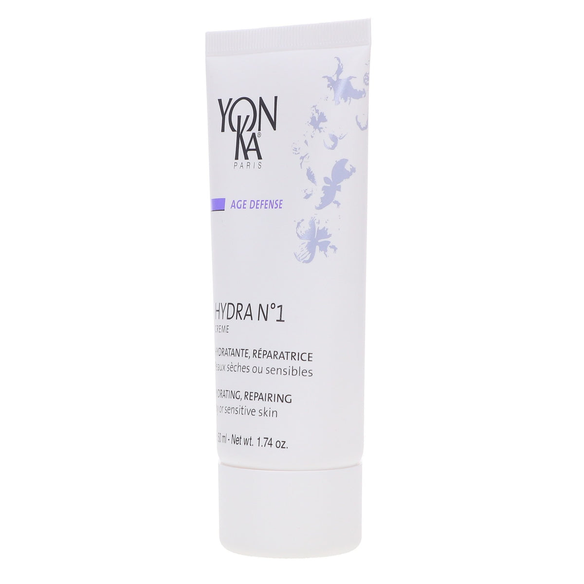 Hydrating Face Cream for Dry Skin with Hyaluronic Acid & Shea Butter - 1.74 oz