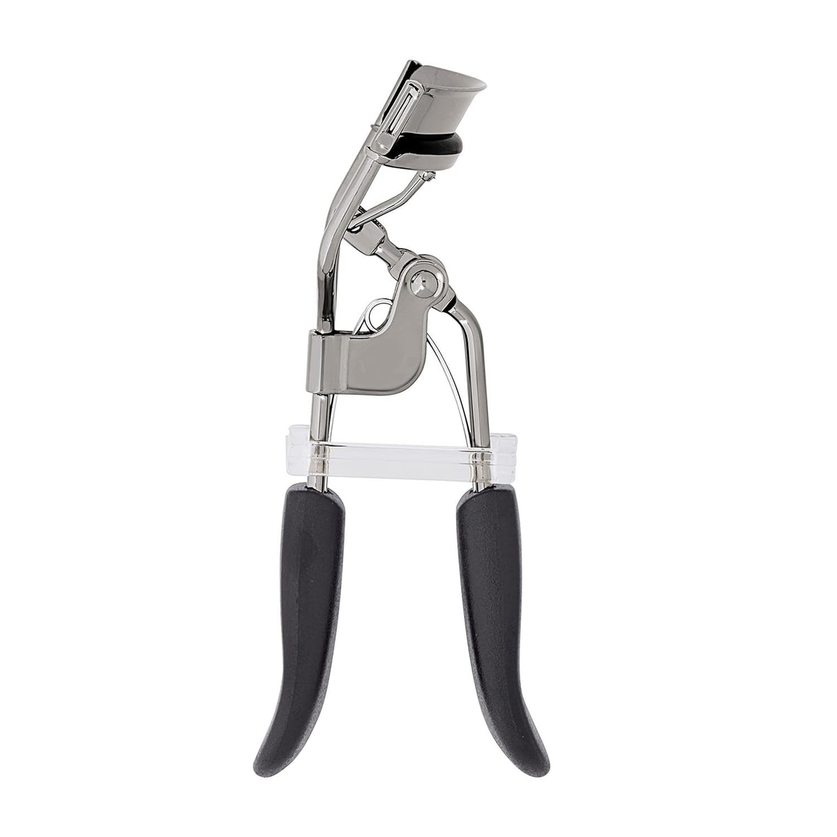 Silver Pro Eyelash Curler with Extra Rubber Pad - Long Lasting Curl, Cruelty-Free