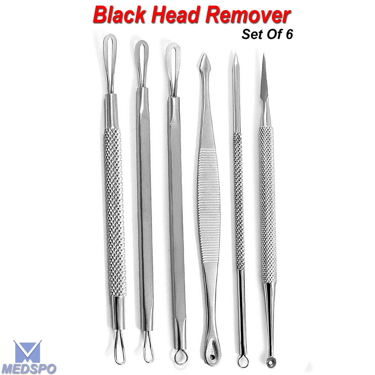 Blackhead Remover Tools Kit for Acne & Pimple Extraction - Skin Care Extractors