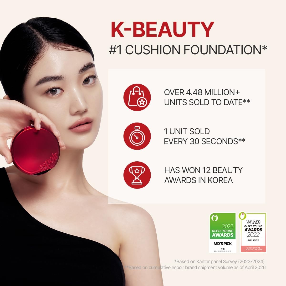 Be Velvet Cushion Foundation Fair Olive - Full Coverage, Long-Lasting