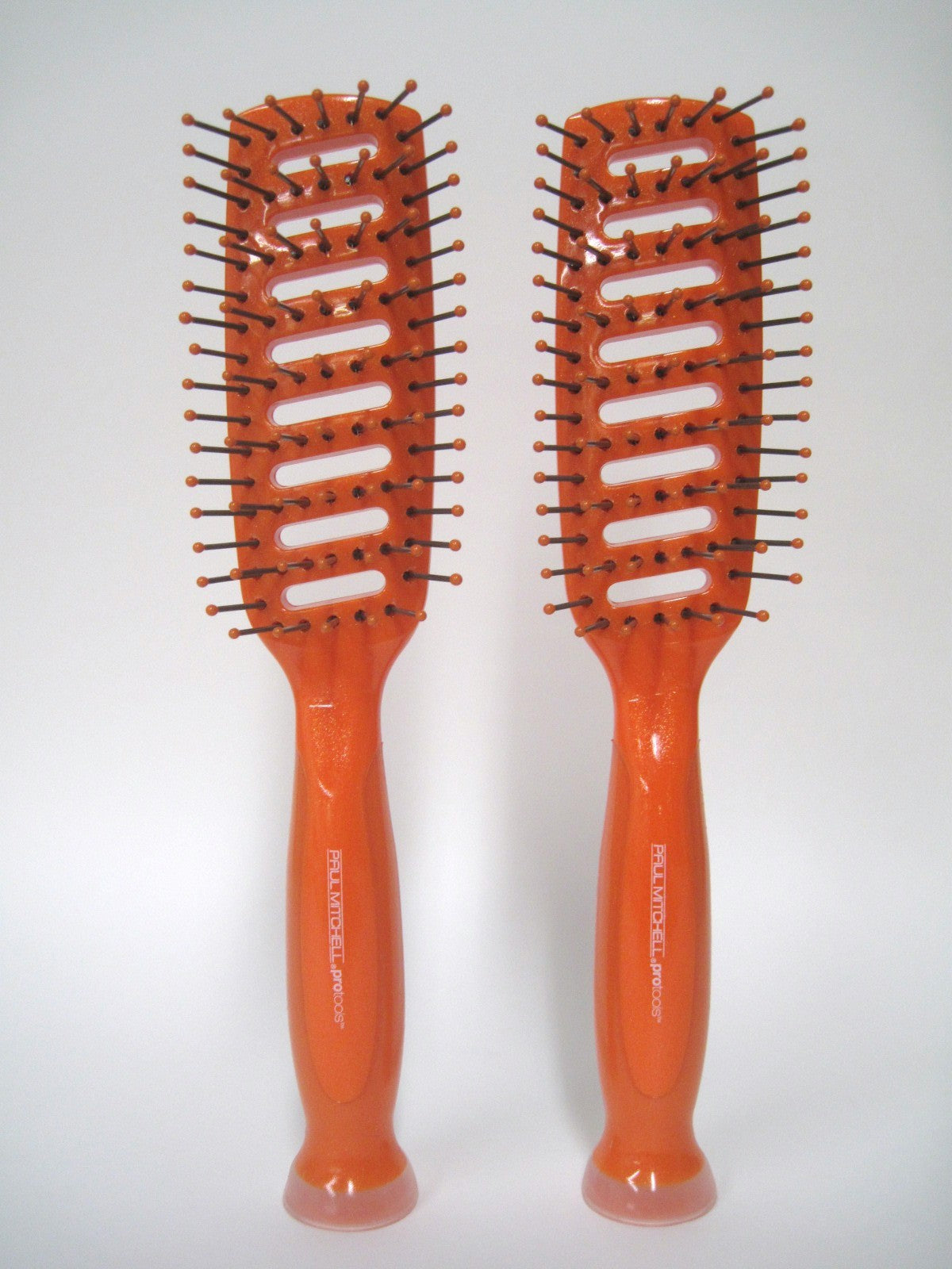 Paul Mitchell ProTools Hair Brush Orange with Grip & Suction Cup