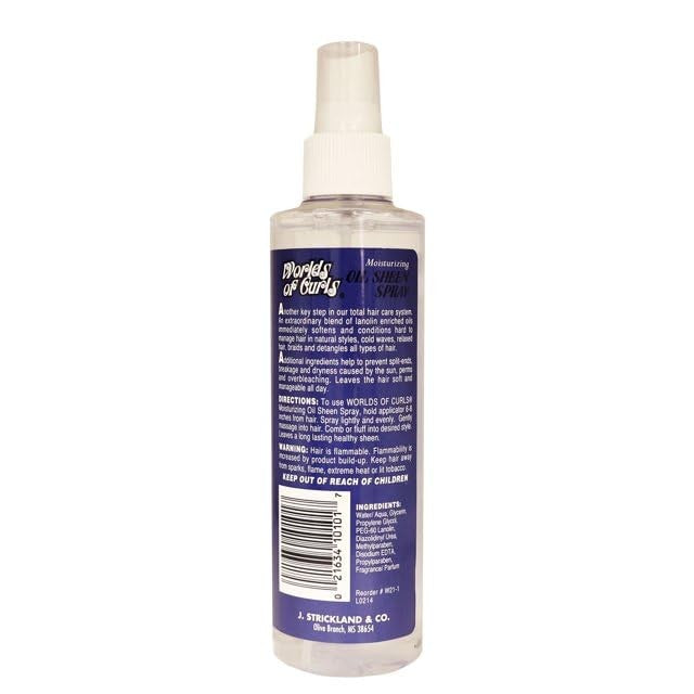Moisturizing Sheen Spray & Detangling Conditioner - 8 oz for Hair Shine & Softness
