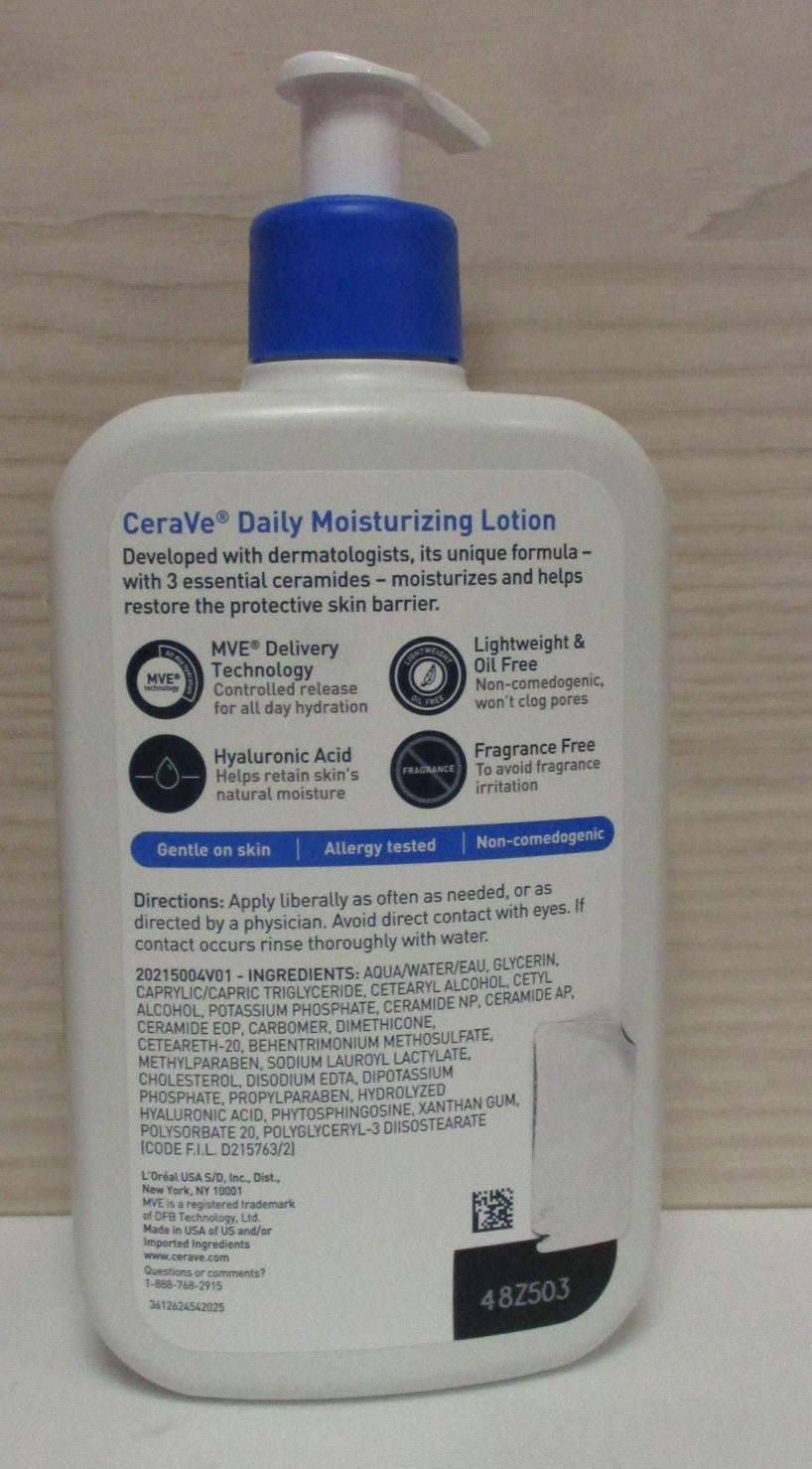 Daily Moisturizing Lotion for Face & Body – 16 oz