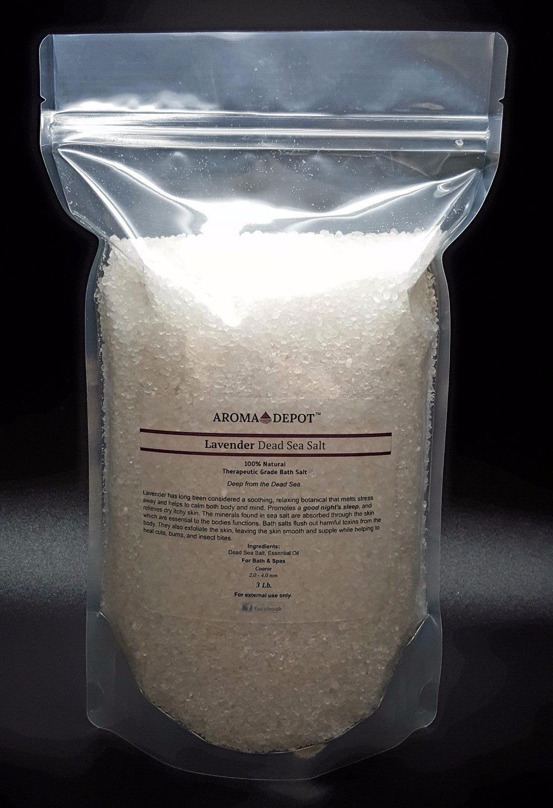 Lavender Detox Bath Salt Soak Purifying Soaking Salts 1oz to 5 lbs