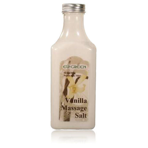 NEW! NATURAL Vanilla SEA SALT MINERAL SCRUBBING MASSAGE SALTS. 10.5