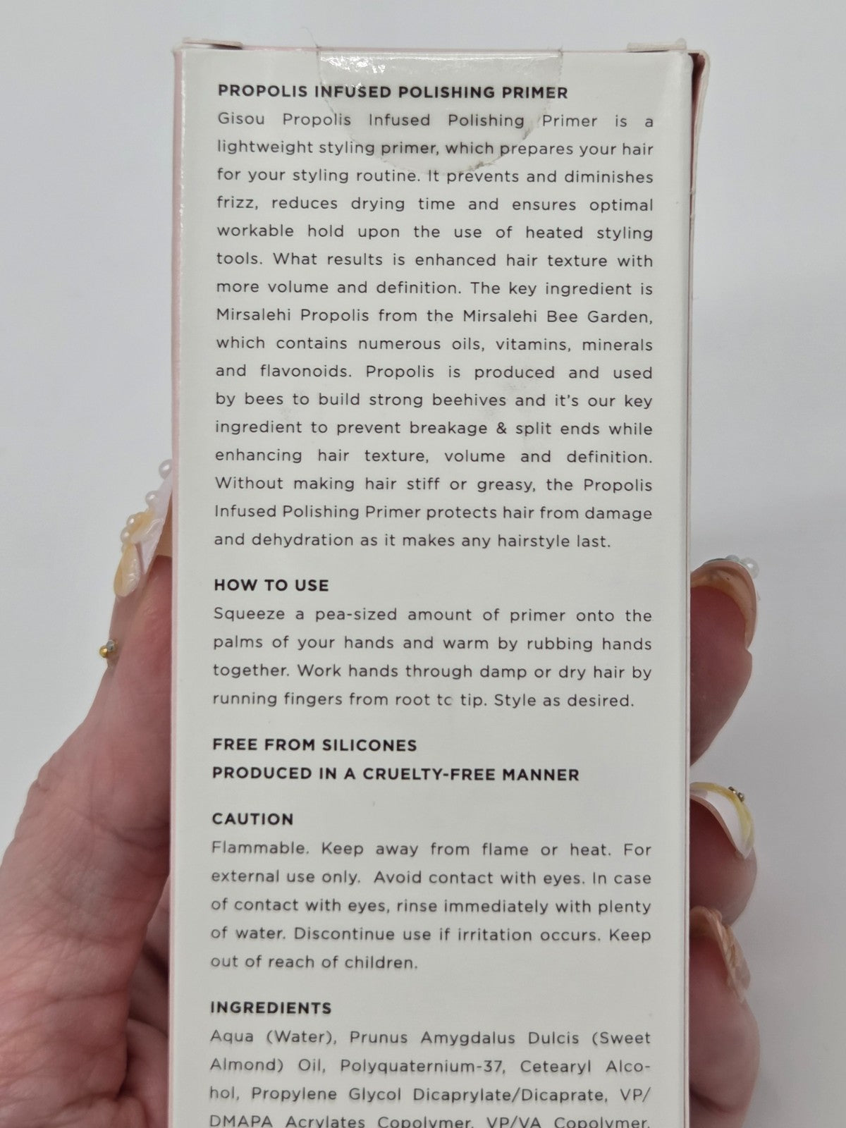 Hair Primer for Frizz Control - Smoothing Styling Prep, 2.6 Fl oz