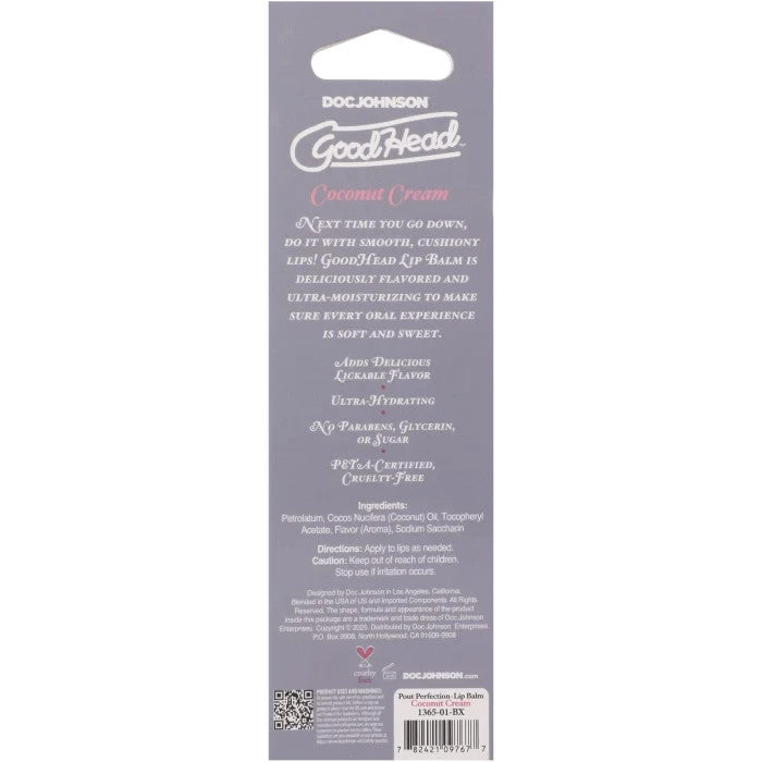 Moisturizing Lip Balm with Flavors - Cruelty-Free & Paraben-Free, 0.5 oz