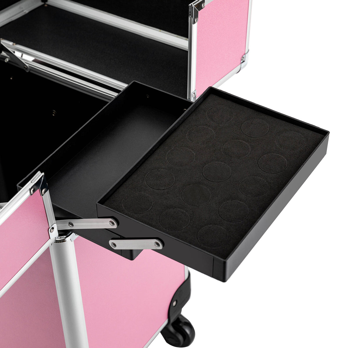 Professional Cosmetic Organizer Trolley Case for Nail & Hair Tools