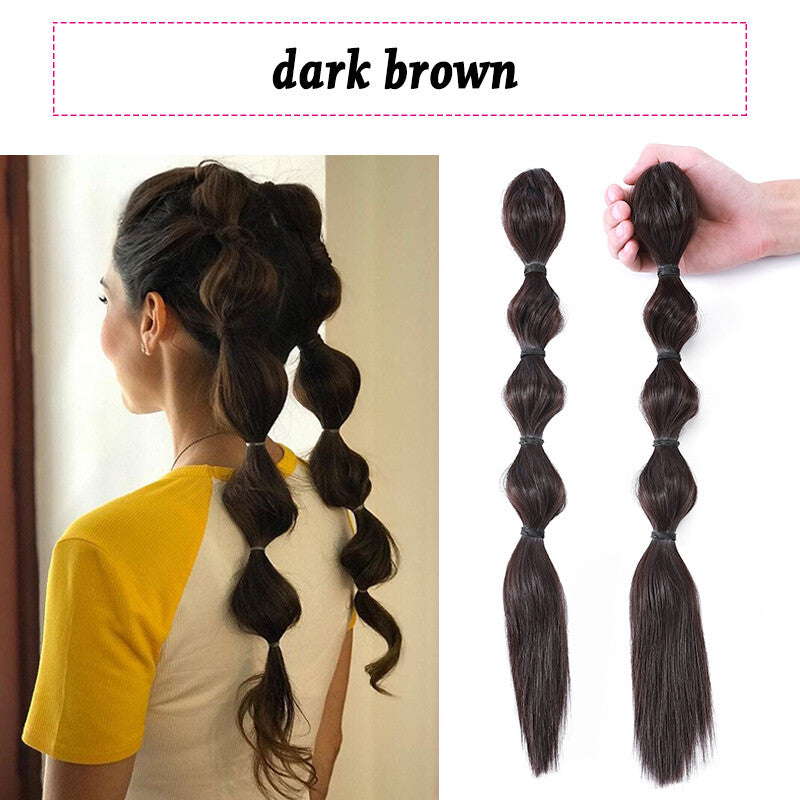 Claw On Ponytail Hair Extension - Human Hair Clip-In Style & Length Options