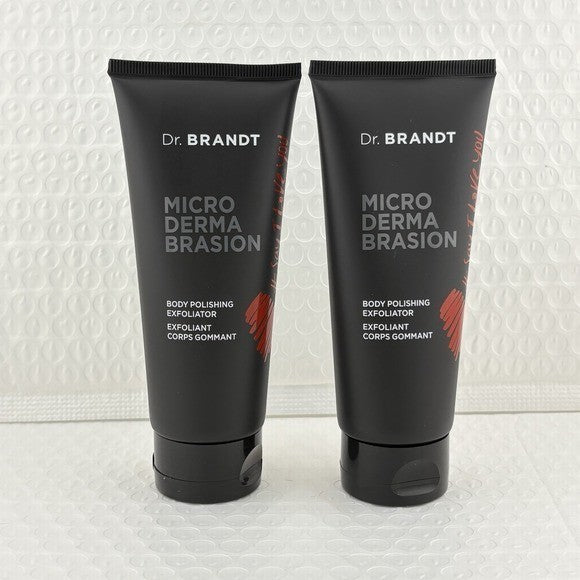 2x Dr Brandt Microdermabrasion Body Polishing Exfoliator Scrub 3.5oz