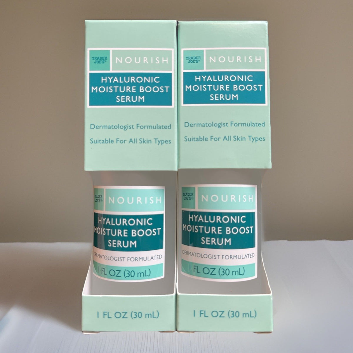 Hyaluronic Moisture Boost Serum - 2 Pack, 1 fl oz Each