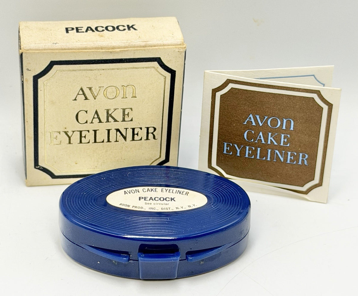 Avon Peacock Cake Eyeliner - Pressed Powder, New In Box