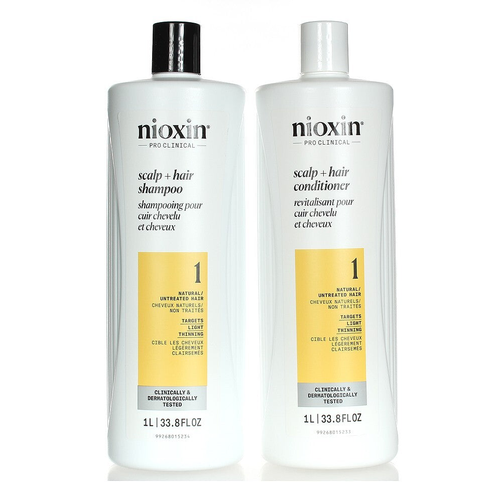 Nioxin System 1 Shampoo & Conditioner Duo 33.8oz