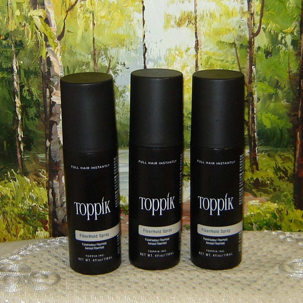 Toppik Fiberhold Hair Spray 4oz (Pack of 3)