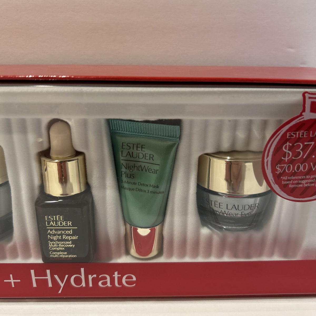 Estée Lauder Skin Care Set with Daily & Night Treatments Travel Size 5 pcs