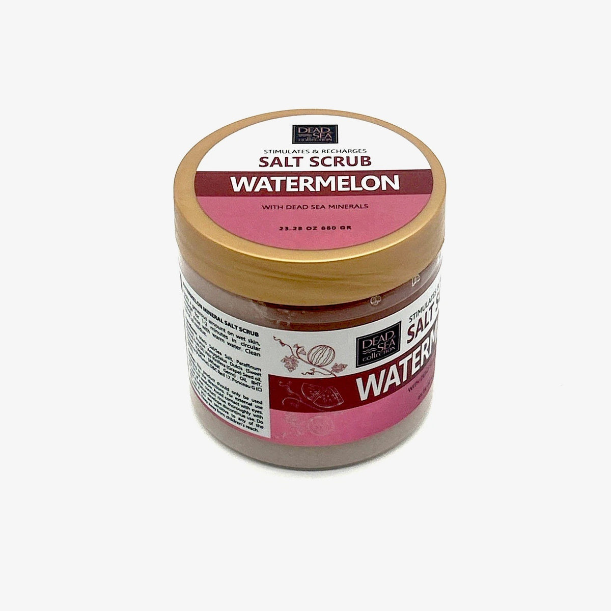 Dead Sea Collection Watermelon Exfoliating Glow Mineral Salt Scrub