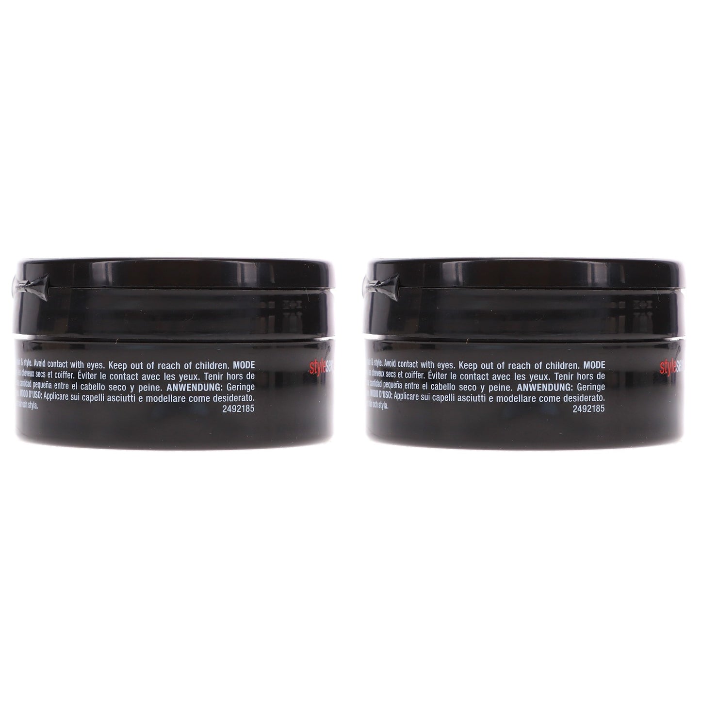 Hair Styling Wax for Hold & Shine - 2.5 oz, 2 Pack