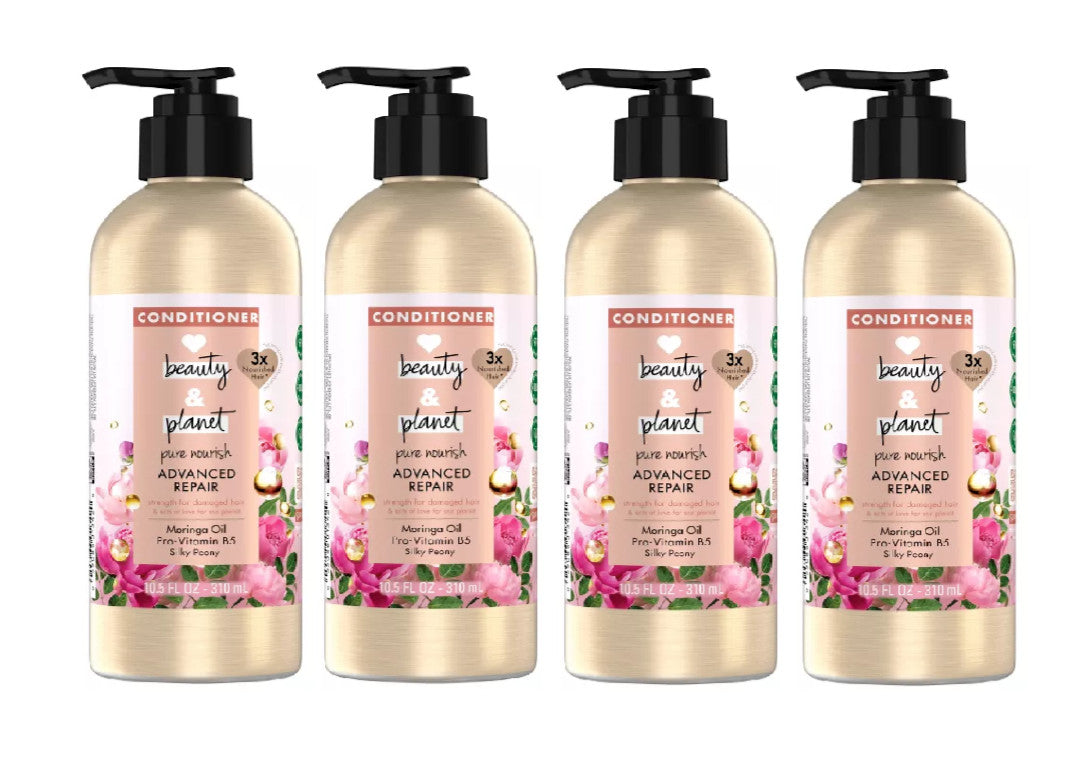 Damaged Hair Conditioner 4 Pack with Oil & Pro-Vitamin B5