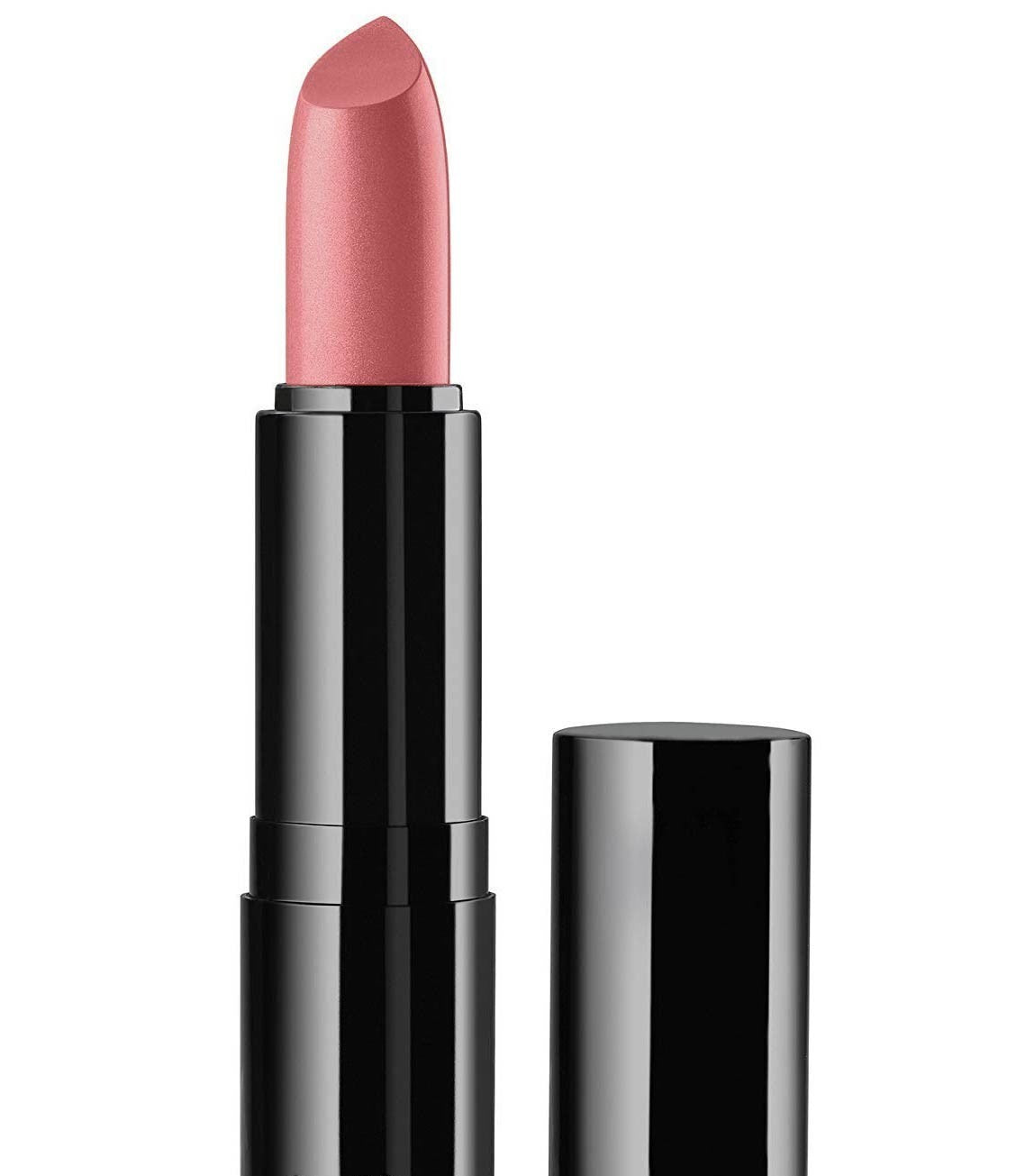 Satin Lipstick with Pearl Finish - Hydrating, Vegan, Long-Lasting - Cool Plum & Pink