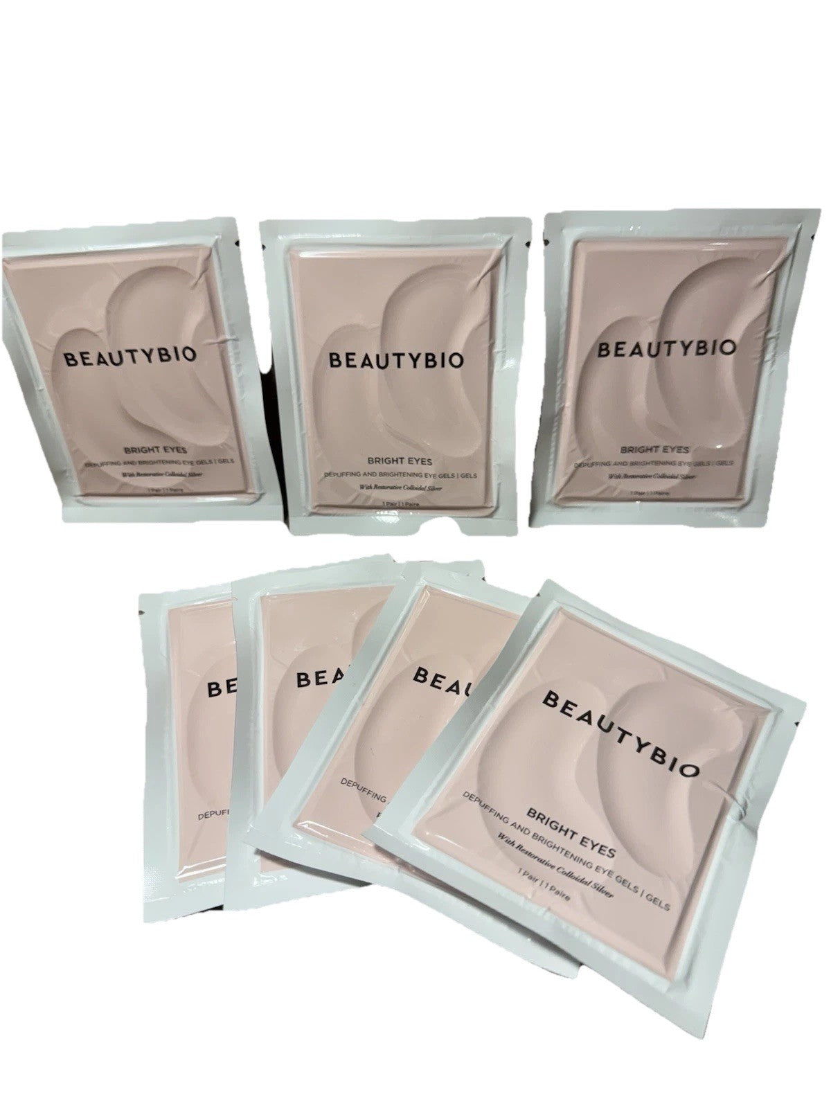 Depuffing Bright Eyes Gel Masks - 15 Pairs Eye Treatment for Dark Circles & Puffiness