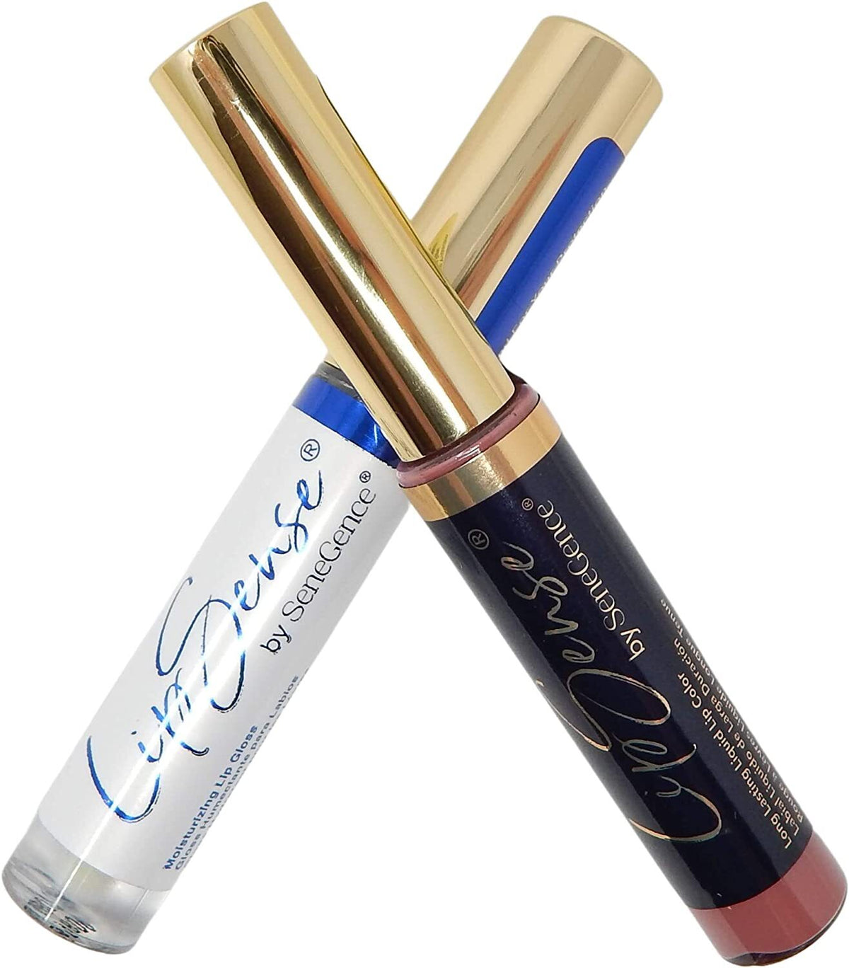 LipSense 2-Piece Lip Color and Gloss Set - Multiple Shades Available