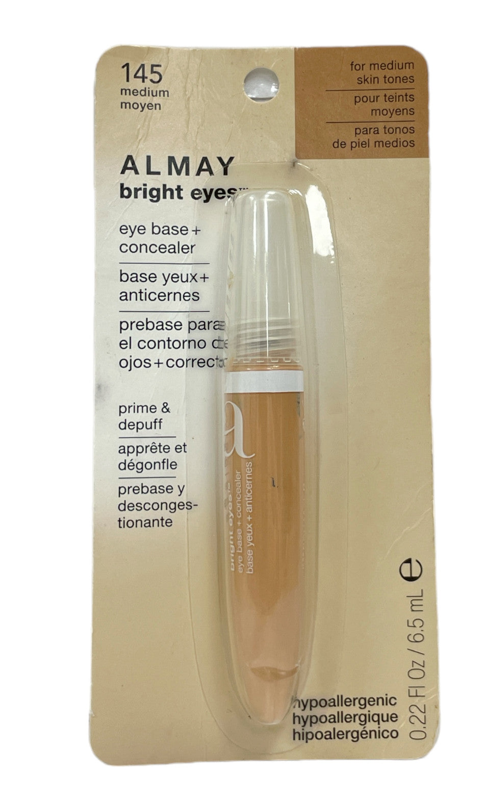 Bright Eyes Eye Base and Concealer - Multiple Shades, 0.22 fl oz / 6.5 ml