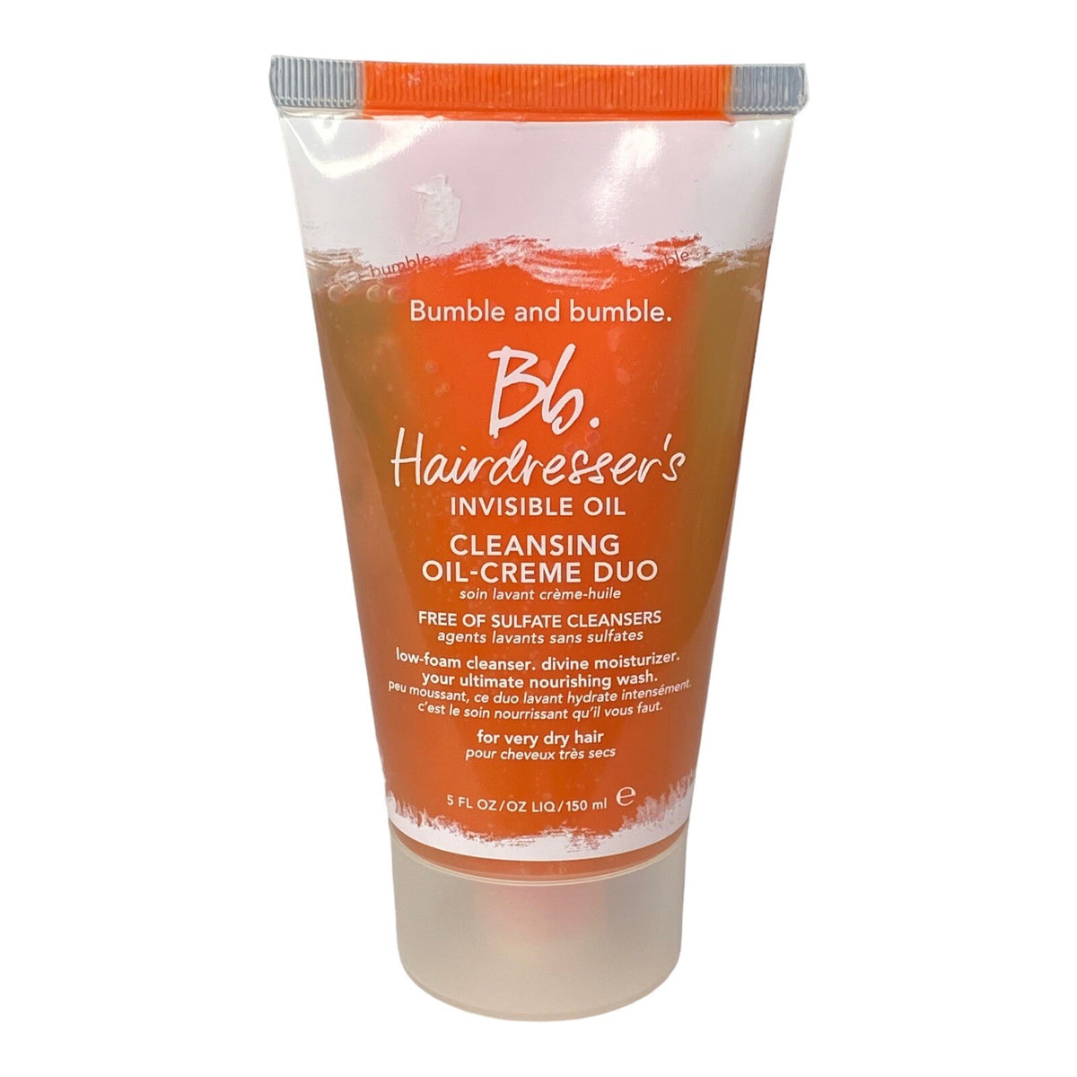 Hairdressers Invisible Cleansing Oil Cream Duo 5oz for Hair Treatment