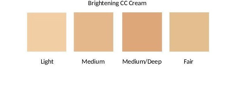 Brightening CC Cream SPF 20 Oil-Free Complexion Corrector Medium/Deep