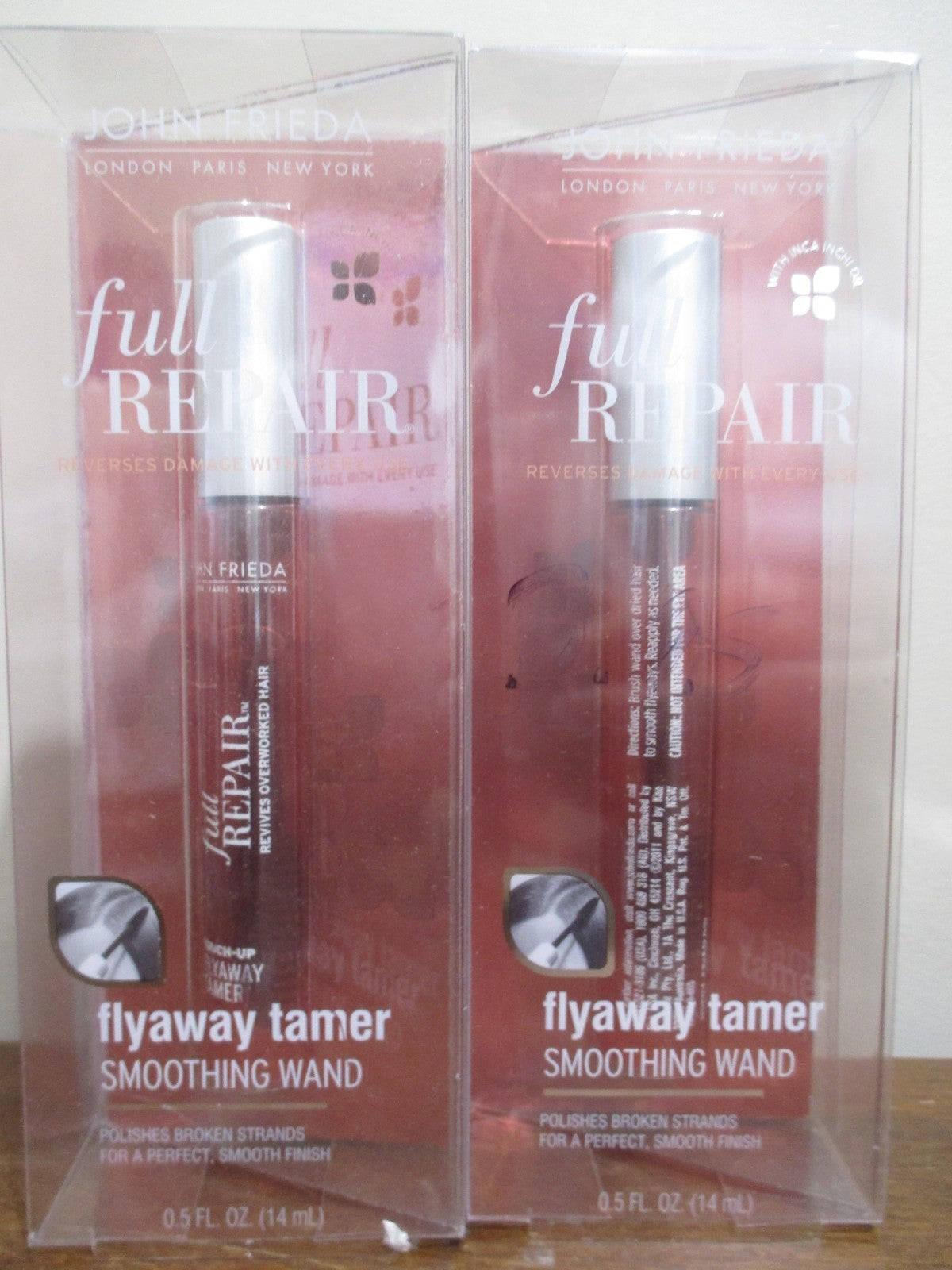 2 Pack Flyaway Tamer Hair Fix Spray for Frizz & Flyaways - 0.5 Fl Oz