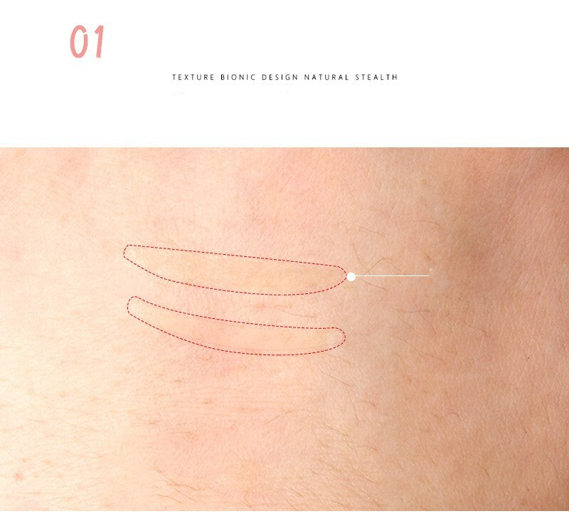 1200 Pairs Invisible Double Eyelid Tape Strips for Natural Lift & Enhancement