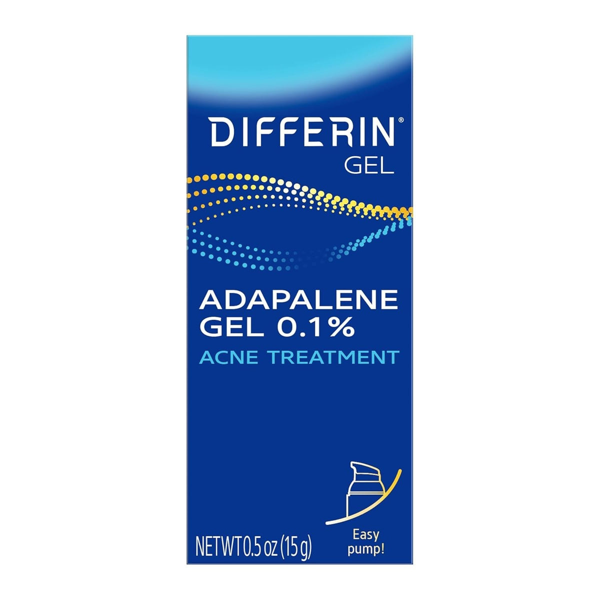 Dermatologist-Recommended Acne Gel 15g with 0.1% Adapalene for Sensitive Skin